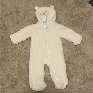 NWT Children’s Place Fuzzy Warm Winter Suit